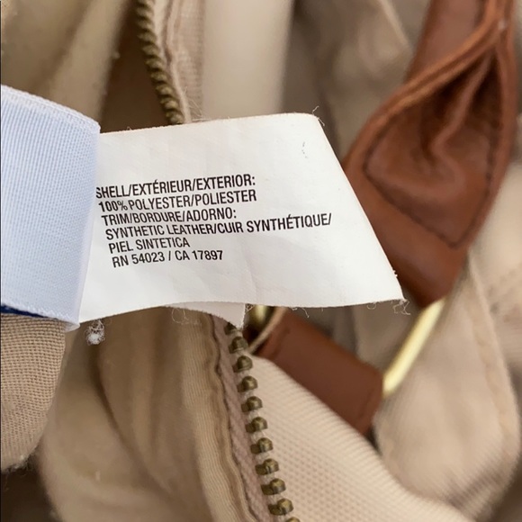 Tan satchel bag - Picture 8 of 9